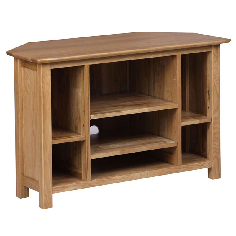 Modernong Oak Corner TV Unit