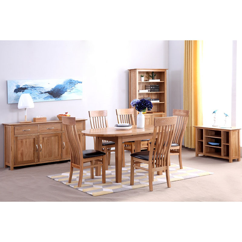 Modern Oak Dining Room Set