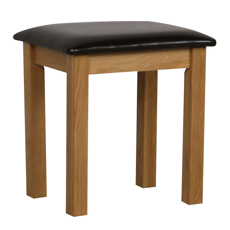 Modernong Oak Dressing Stool