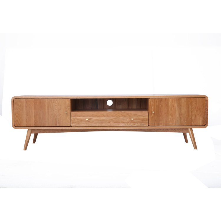 Nordic Oak Range Oxford Tv Cabinet