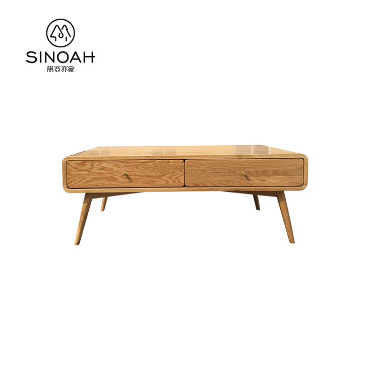 Oak Wooden Coffee Table